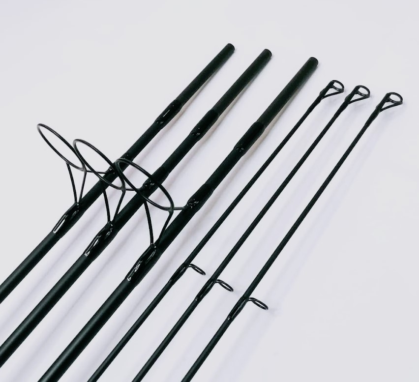 Carbon carp camo custom rod5